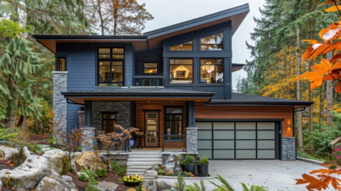 Interior painting project in a Bellingham living room