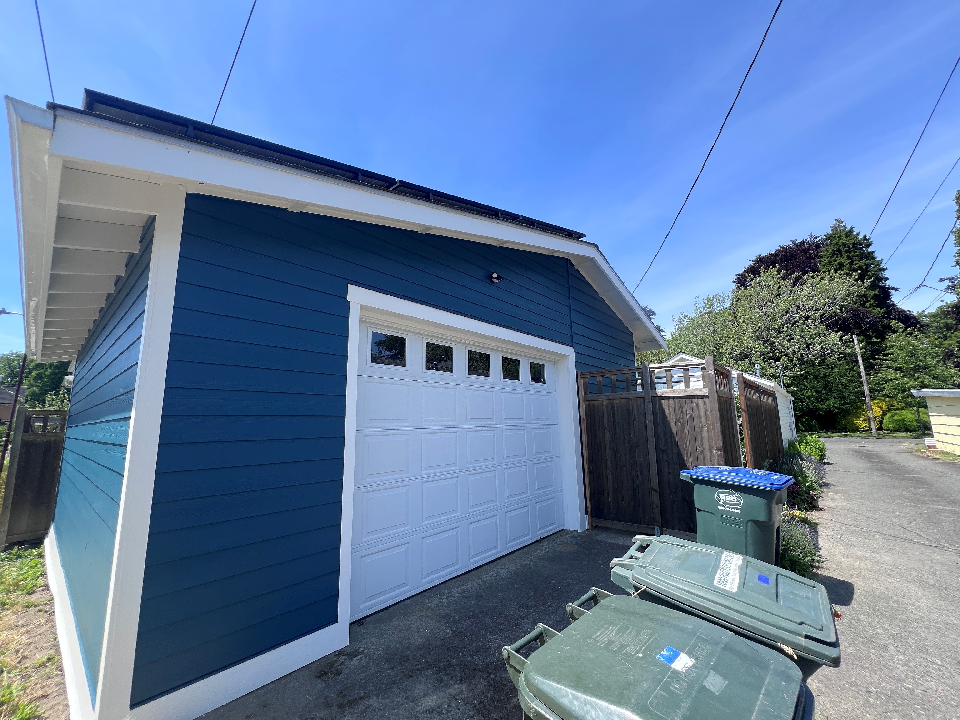 2025 exterior paint job, Bellingham WA.