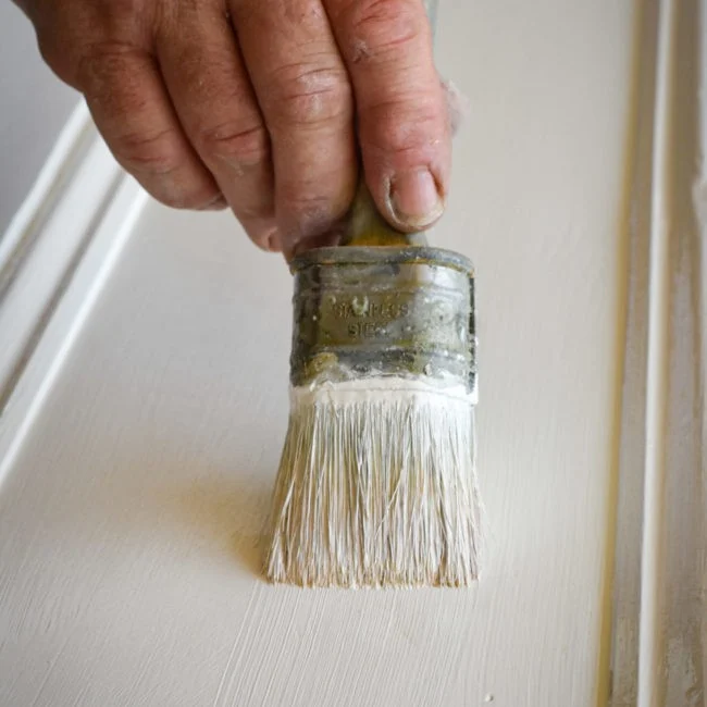 Brouns & Co linseed oil paint applied to wood on a Bellingham, WA project